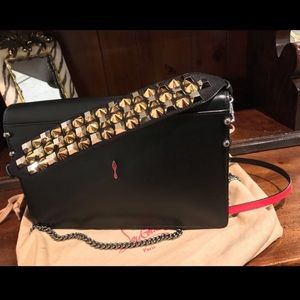 Louboutin 🛑✋$ DROP✋🛑”Loubiposh” Crossbody bag
